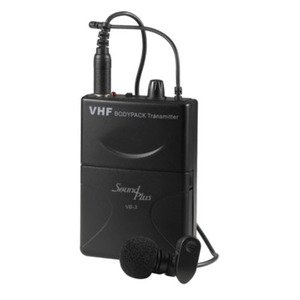 Sound Plus/VHF-B (200MHz) 무선 밸트팩 송신기