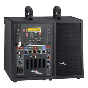 Sound Plus/TRAmp-MP3(200MHz), 50W, 2CH, 충전형, 포터블 앰프