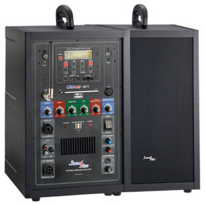 Sound Plus/CHAmp-MP3(200MHz), 100W, 2CH, 충전형, 포터블 앰프