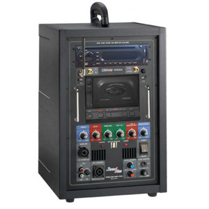 Sound Plus/CHAmp-DVDCA(200MHz), 100W, 2CH, 충전형, 포터블 앰프
