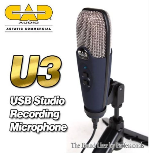 CAD/U3, Cardioid, USB 녹음전용